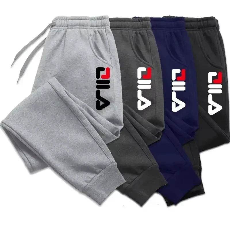 Kessoro Men's Winter Fleece-Lined Sweatpants — view 2