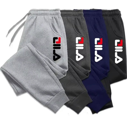 Kessoro Men's Winter Fleece-Lined Sweatpants — view 2