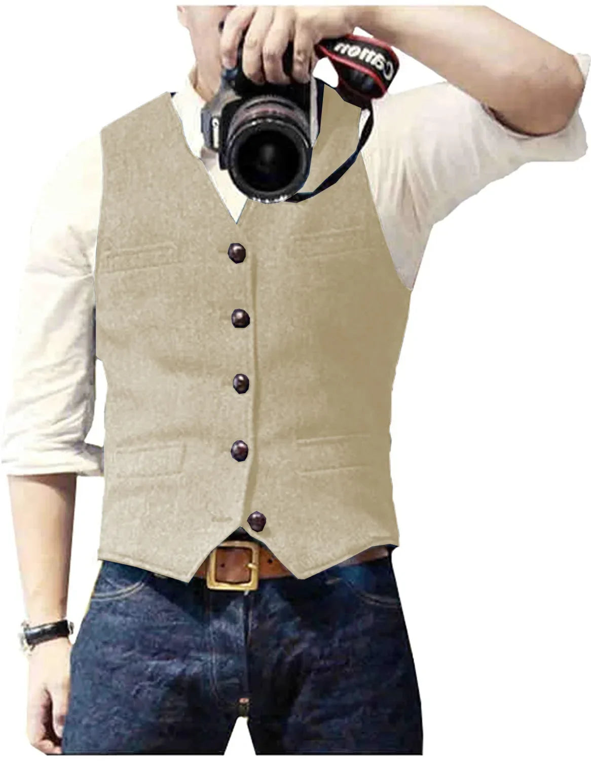 Kessoro men's tailored heritage formal waistcoat in navy, burgundy, black, grey and champagne