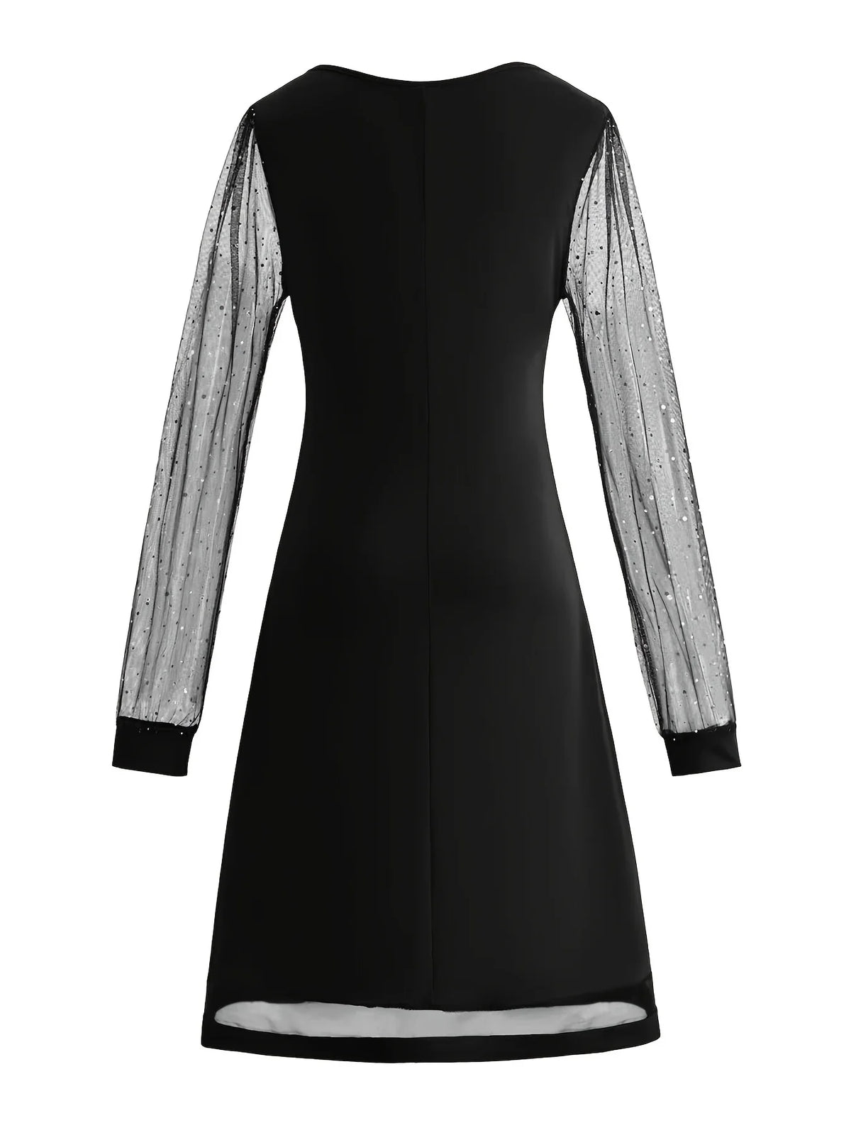 Kessoro Women's Patchwork Polyester Dress — view 4