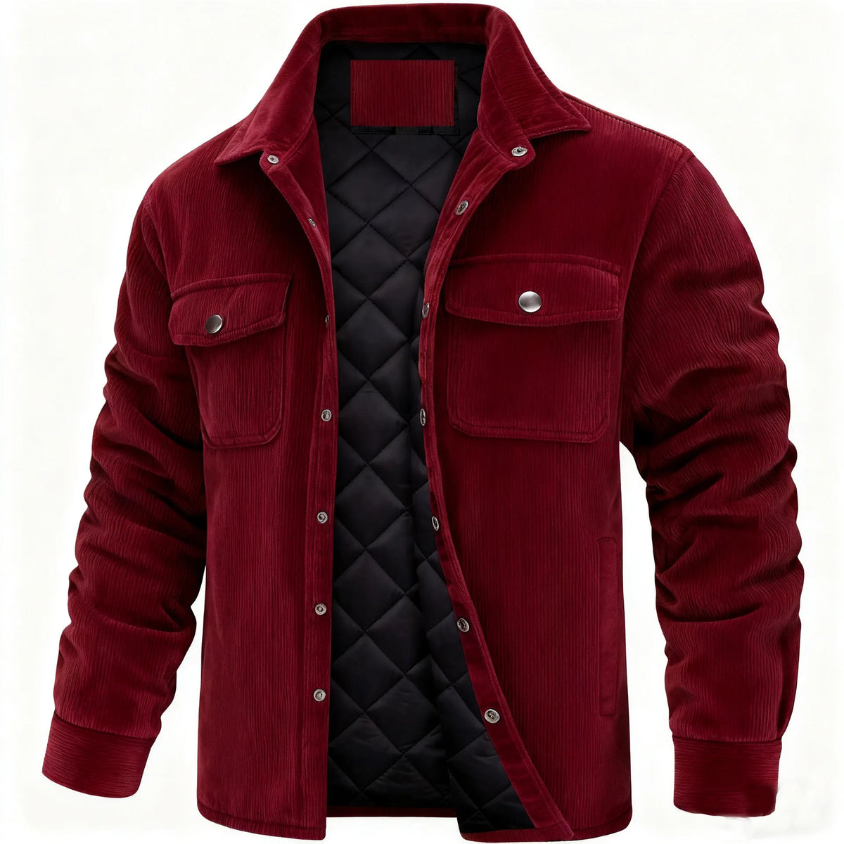 Kessoro Men's Warm Casual Corduroy Blazer — view 8