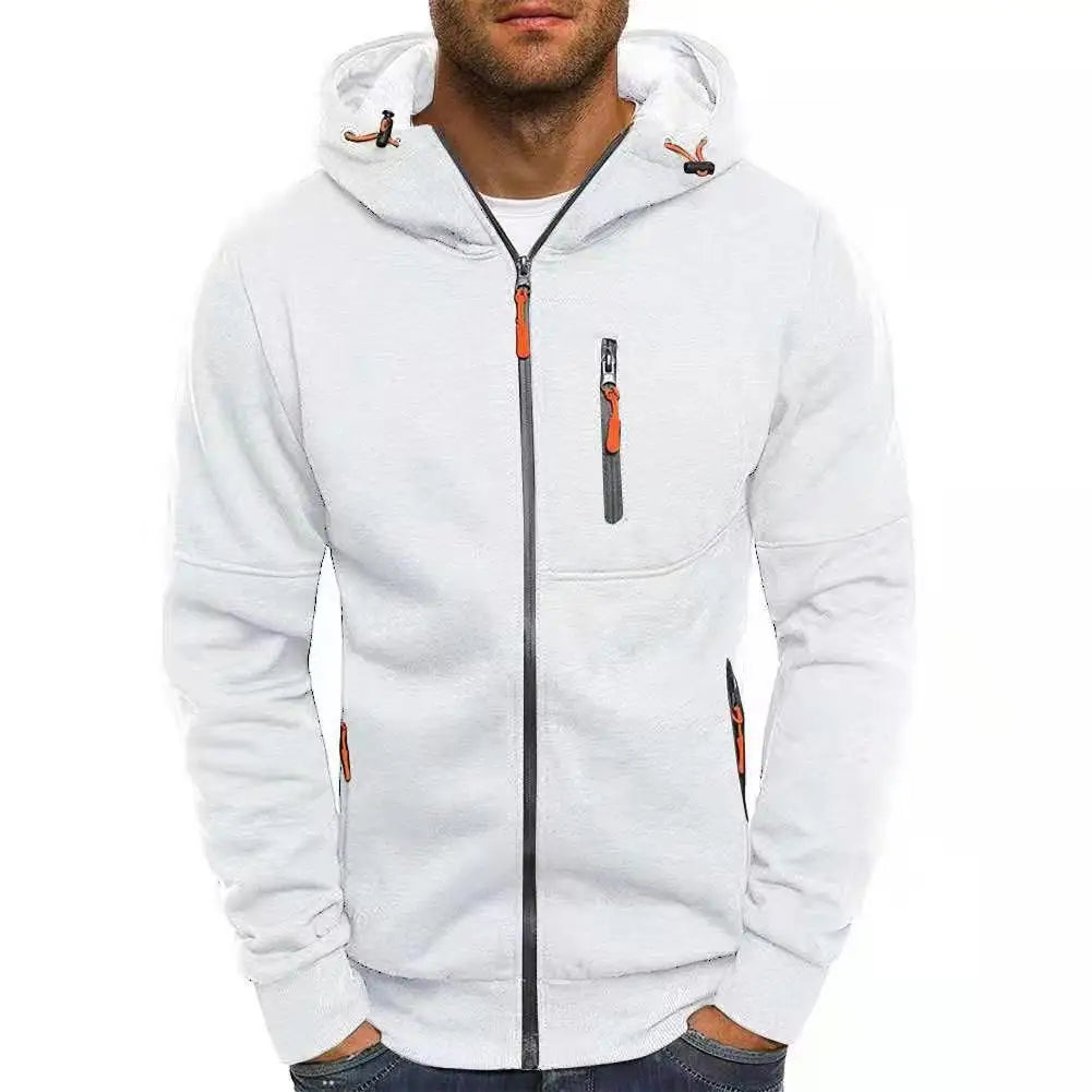 Kessoro Men's Solid Hooded Sweater — view 11