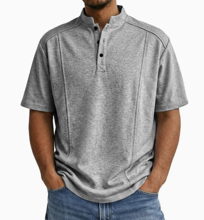 Kessoro men's classic button up casual shirt in blue, gray, black, green, khaki, white, red and purple, for men