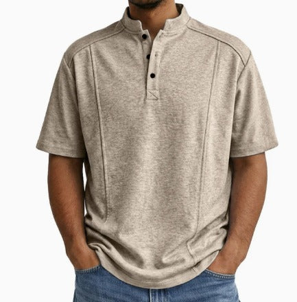 Kessoro men's classic button up casual shirt in blue, gray, black, green, khaki, white, red and purple, for men