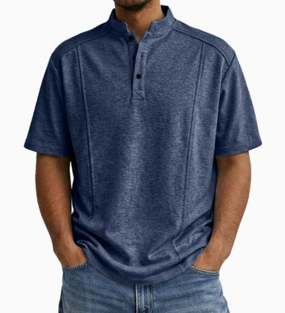 Kessoro men's classic button up casual shirt in blue, gray, black, green, khaki, white, red and purple, for men