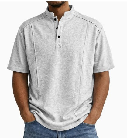 Kessoro men's classic button up casual shirt in blue, gray, black, green, khaki, white, red and purple, for men