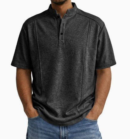 Kessoro men's classic button up casual shirt in blue, gray, black, green, khaki, white, red and purple, for men