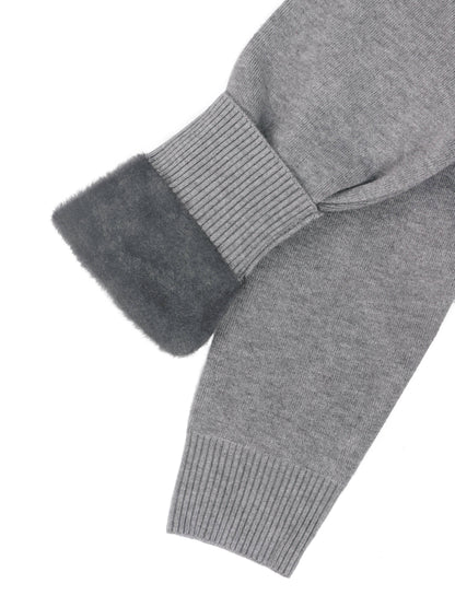 Kessoro women's fleece-lined high-neck sweater in one of six colourways, view 23 of 32