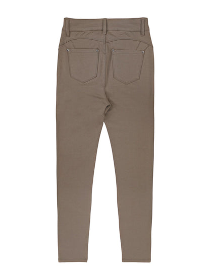 Kessoro women's high-waisted stretch skinny jeans shown in a range of denim and solid colourways