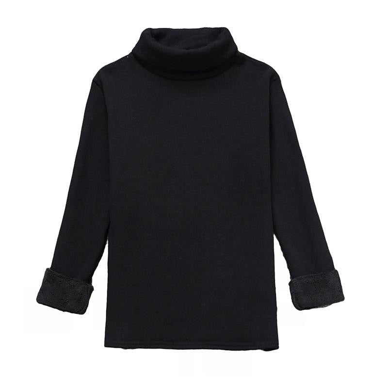 Kessoro women's fleece-lined turtleneck top in one of five colourways, view 6 of 9