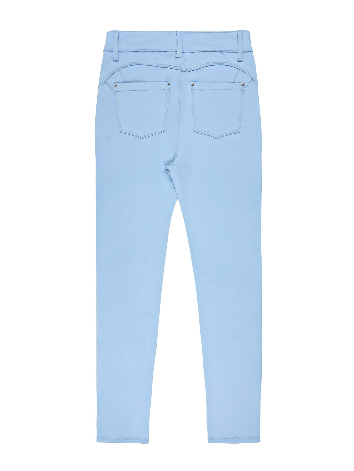 Kessoro women's high-waisted stretch skinny jeans shown in a range of denim and solid colourways