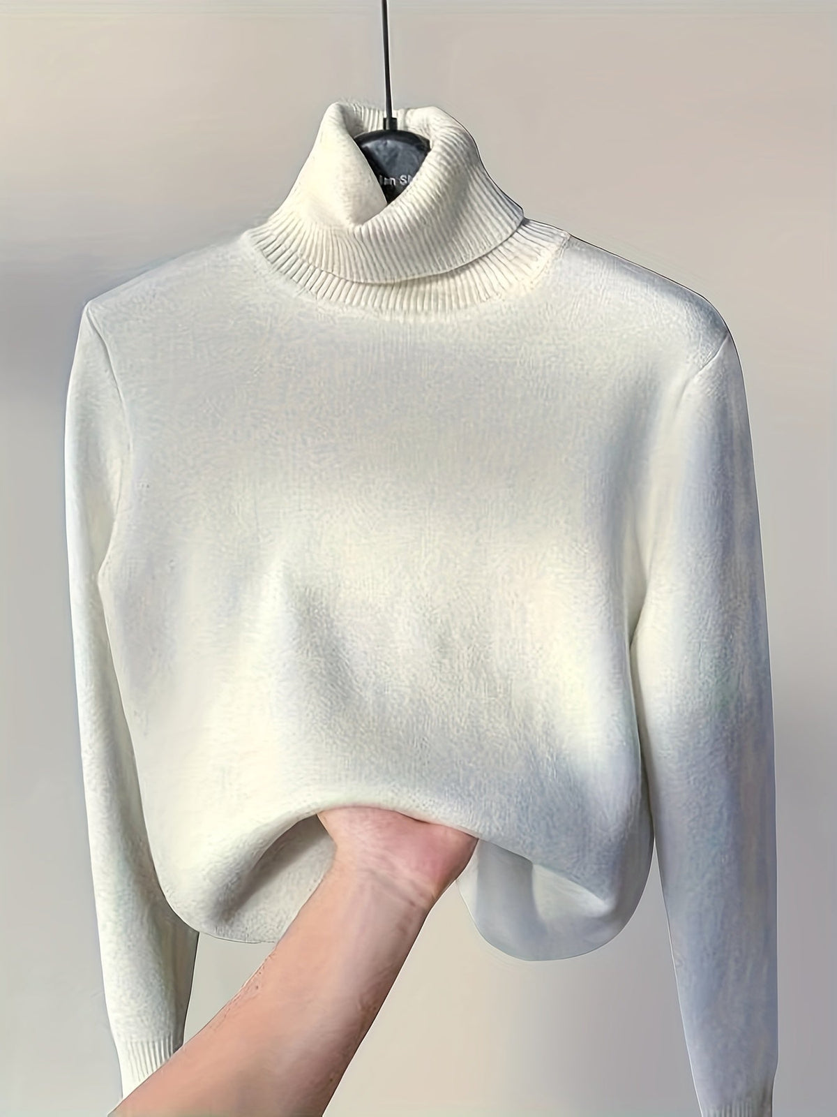 Kessoro women's fleece-lined high-neck sweater in one of six colourways, view 17 of 32