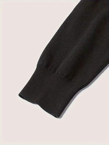 Kessoro men's refined quarter-zip collared polo sweater in smart muted colourways