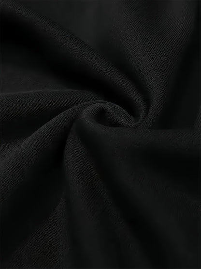 Kessoro unisex relaxed tapered drawstring joggers in black or grey with side pockets