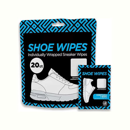 Brand Customization Eco-Friendly Biodegradable Shoe Cleaning Wipes Instant Stain Remover Sneaker Wipes