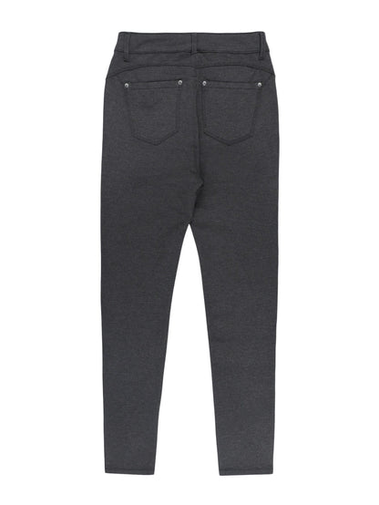 Kessoro women's high-waisted stretch skinny jeans shown in a range of denim and solid colourways