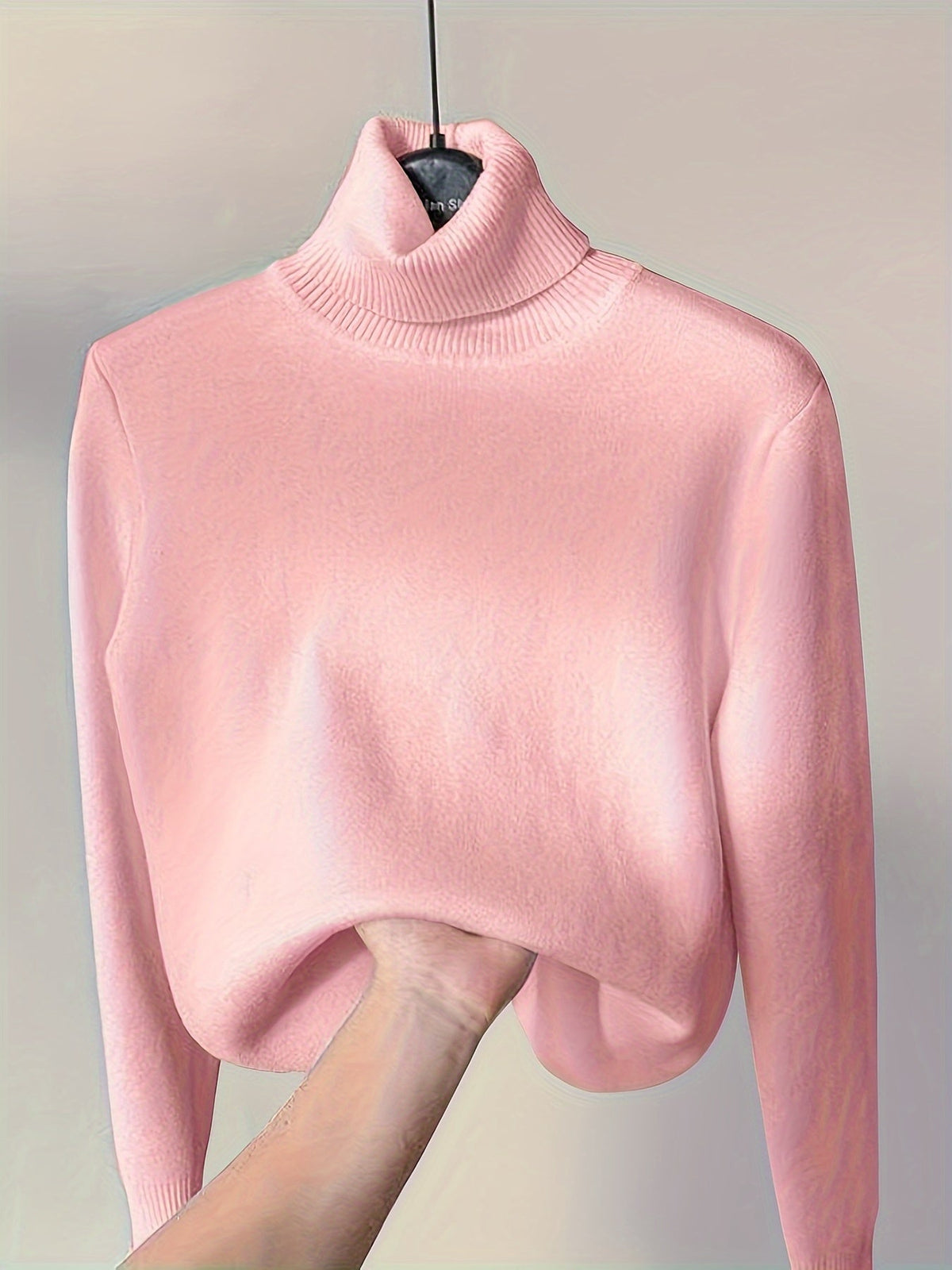 Kessoro women's fleece-lined high-neck sweater in one of six colourways, view 31 of 32