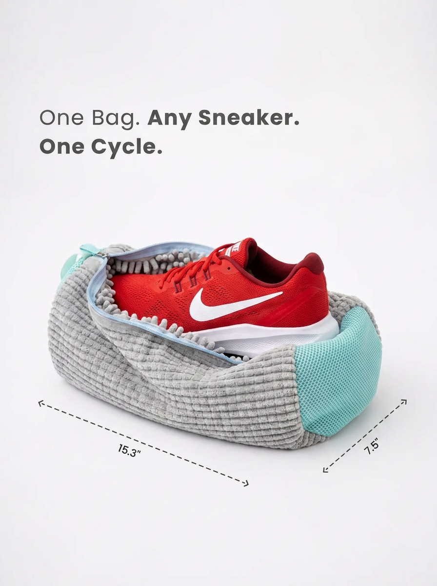 SoleWash™ - Shoe Washing Machine Bag 2.0