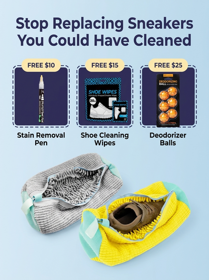 SoleWash™ - Shoe Washing Machine Bag 2.0