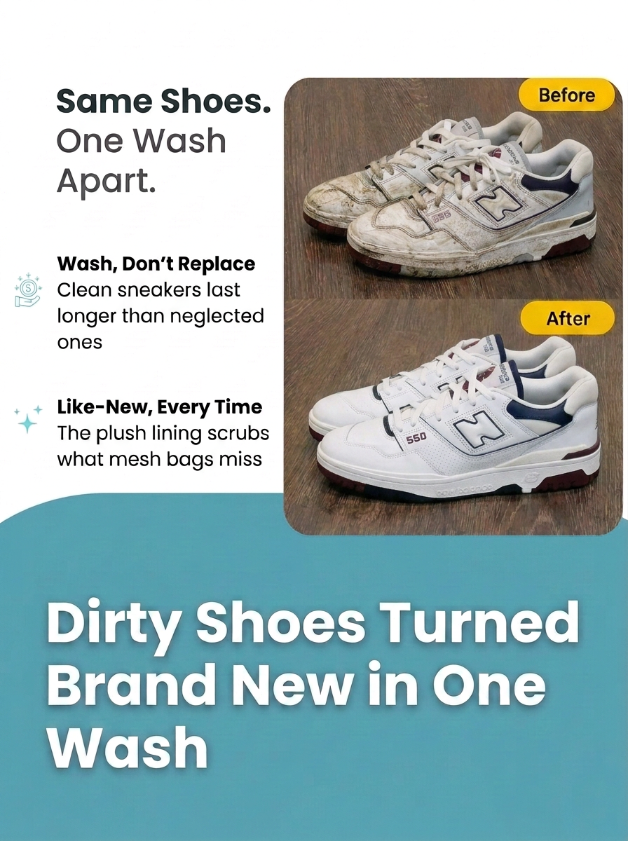 SoleWash™ - Shoe Washing Machine Bag 2.0