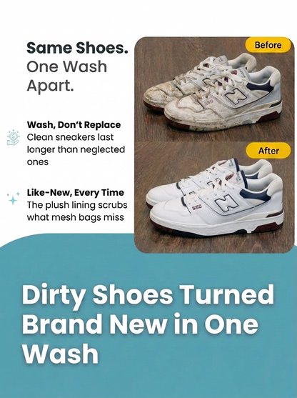 SoleWash™ - Shoe Washing Machine Bag 2.0