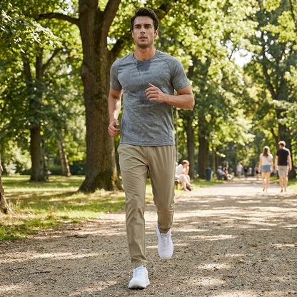Kessoro Men's Casual Breathable Pants