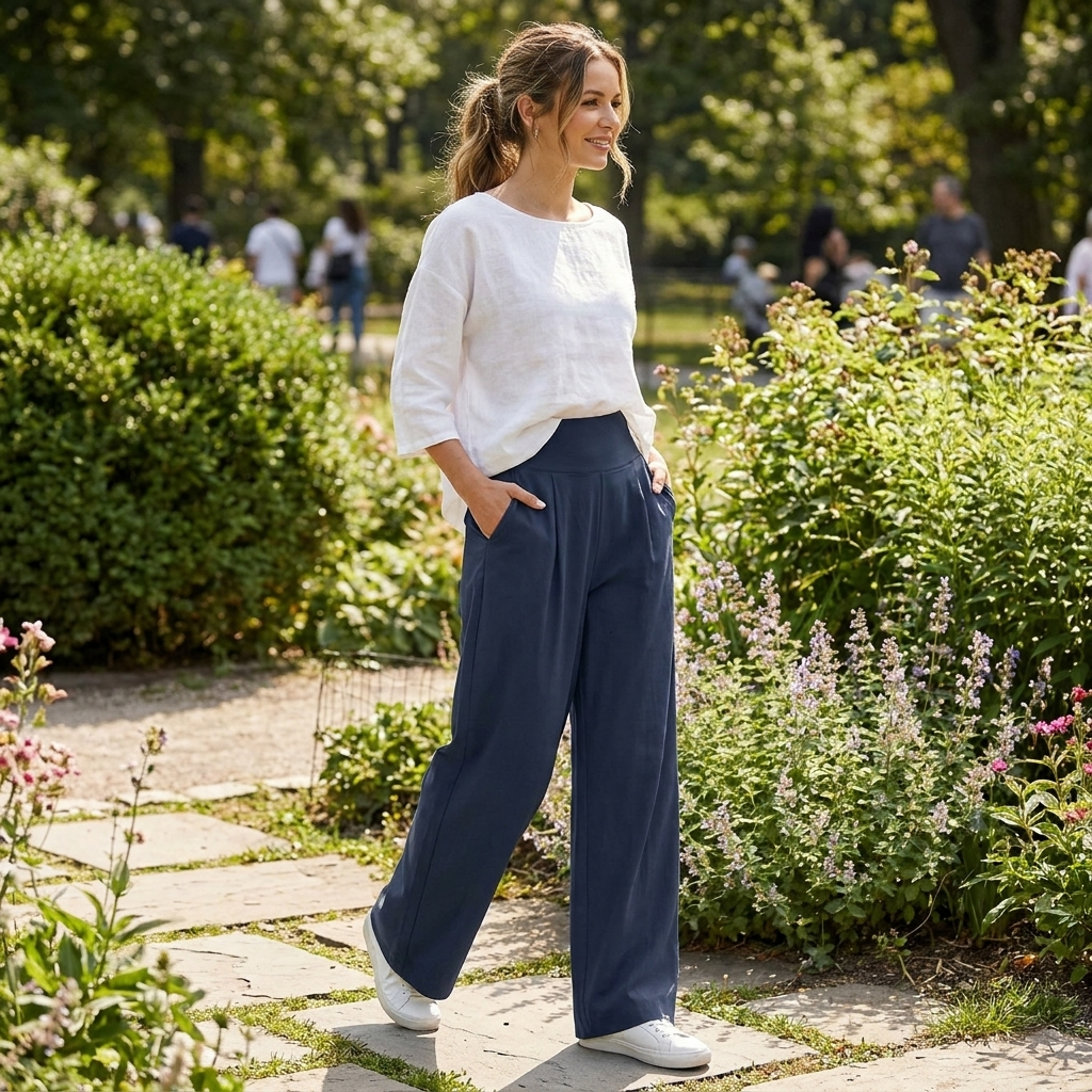 Kessoro Women's Straight Casual Pants