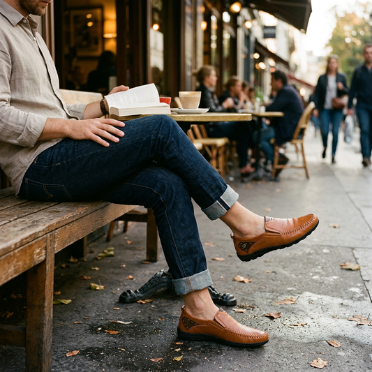 Kessoro Men's Slip-On Everyday Loafers