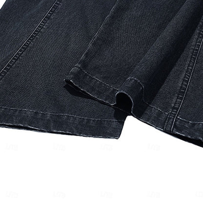Kessoro men's relaxed wide-leg cargo pants with deep side pockets in neutral everyday tones