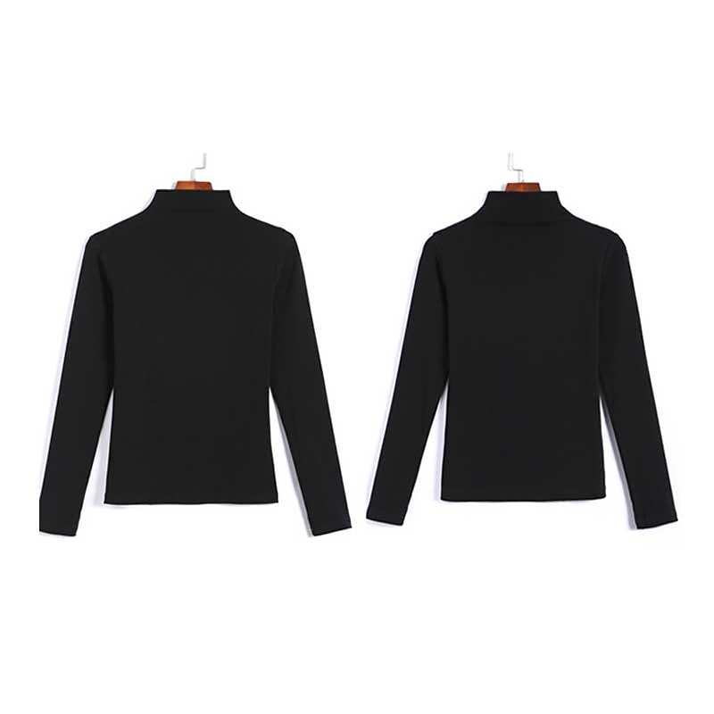 Kessoro women's fleece-lined turtleneck top in one of five colourways, view 7 of 9