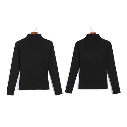 Kessoro women's fleece-lined turtleneck top in one of five colourways, view 7 of 9