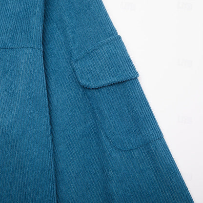 Kessoro Men's Ribbed Textured Jacket in navy blue, dark green, brown and more colours, image 13 of 13.