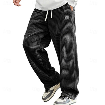 Kessoro men's relaxed ribbed comfort pants in one of five colourways, view 5 of 5