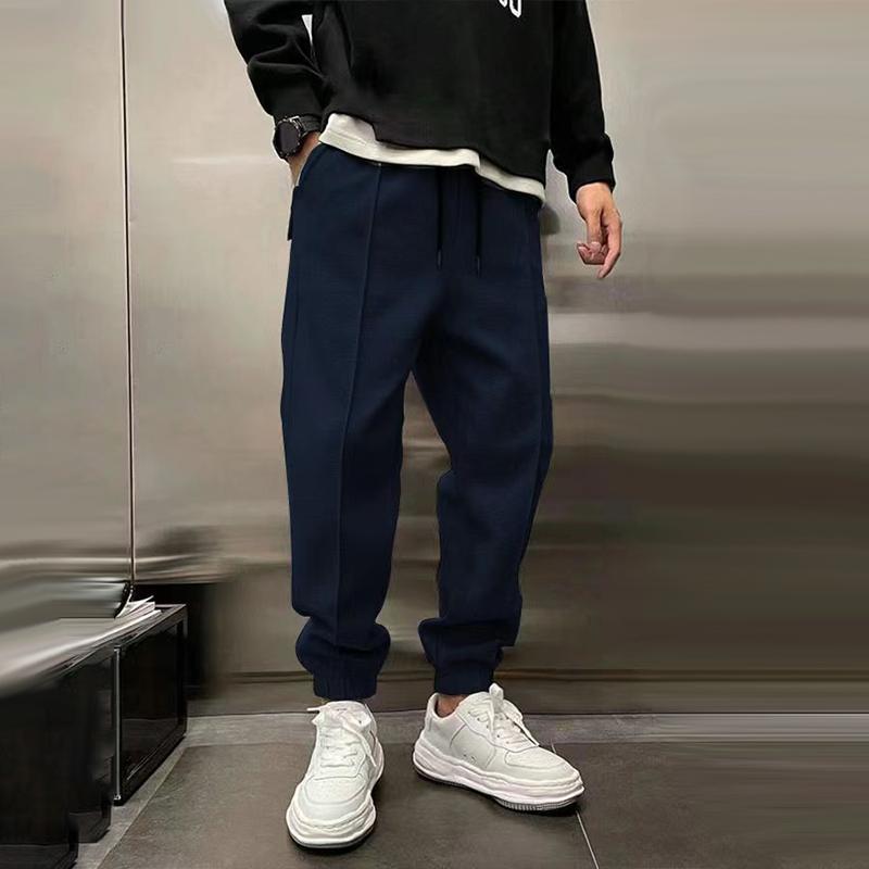 Men's adjustable waist relaxed comfort trousers