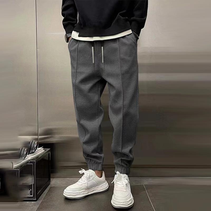 Men's adjustable waist relaxed comfort trousers