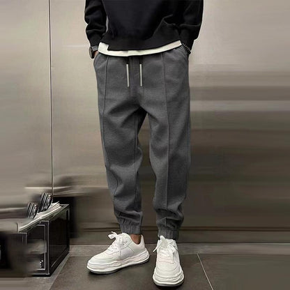 Men's adjustable waist relaxed comfort trousers