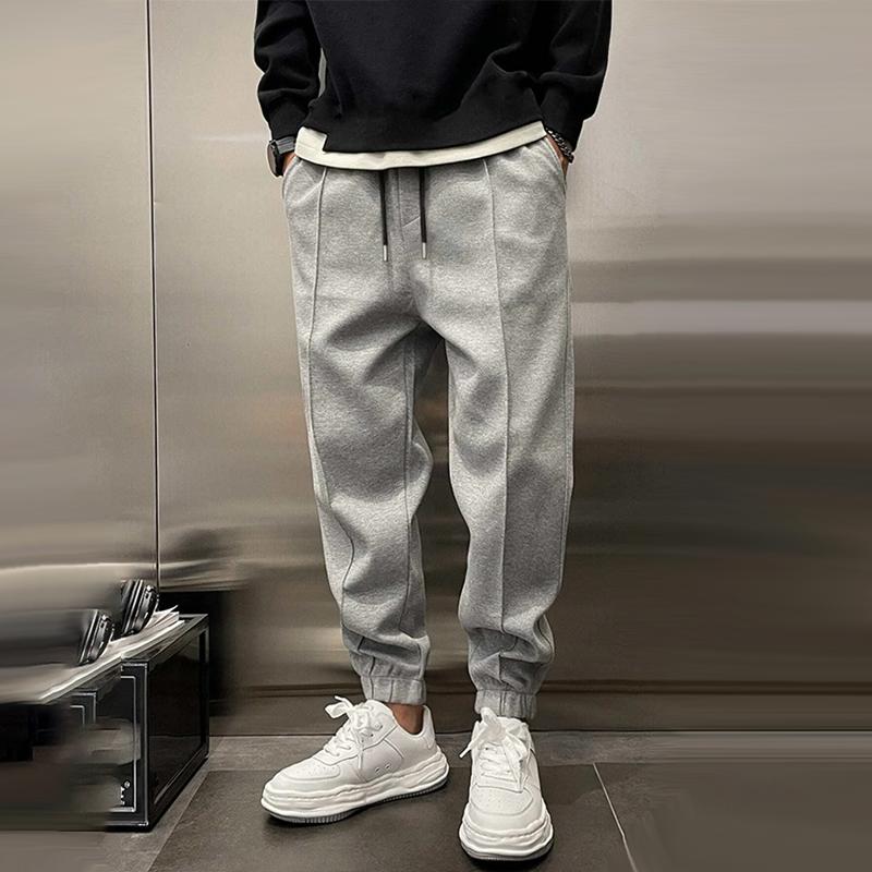 Men's adjustable waist relaxed comfort trousers