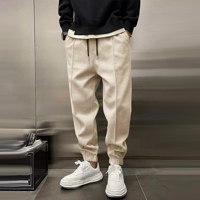 Men's adjustable waist relaxed comfort trousers