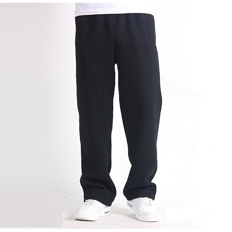 Kessoro men's relaxed straight-leg joggers in black, light grey, navy and dark grey